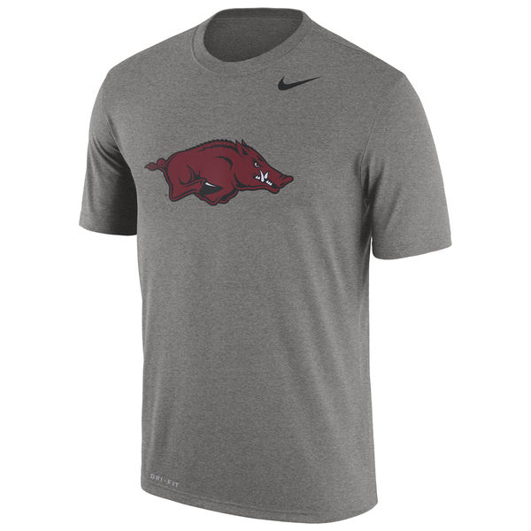 Arkansas Razorbacks Nike Logo Legend Dri-Fit Performance T-Shirt Dark Gray