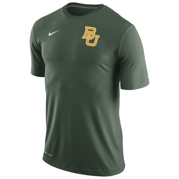 Baylor Bears Nike Stadium Dri-Fit Touch T-Shirt Green