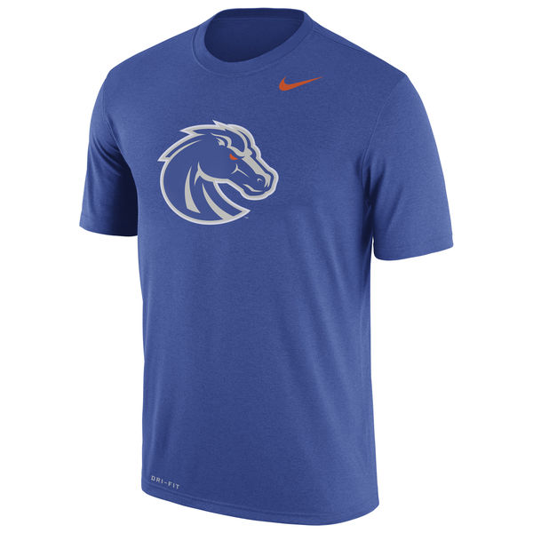 Boise State Broncos Nike Logo Legend Dri-Fit Performance T-Shirt Royal