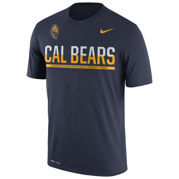 Cal Bears Nike 2016 Staff Sideline Dri-Fit Legend T-Shirt Navy