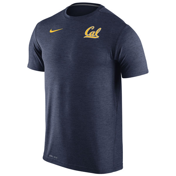 Cal Bears Nike Stadium Dri-Fit Touch T-Shirt Heather Navy
