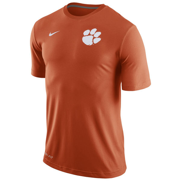 Clemson Tigers Nike Stadium Dri-Fit Touch T-Shirt Orange
