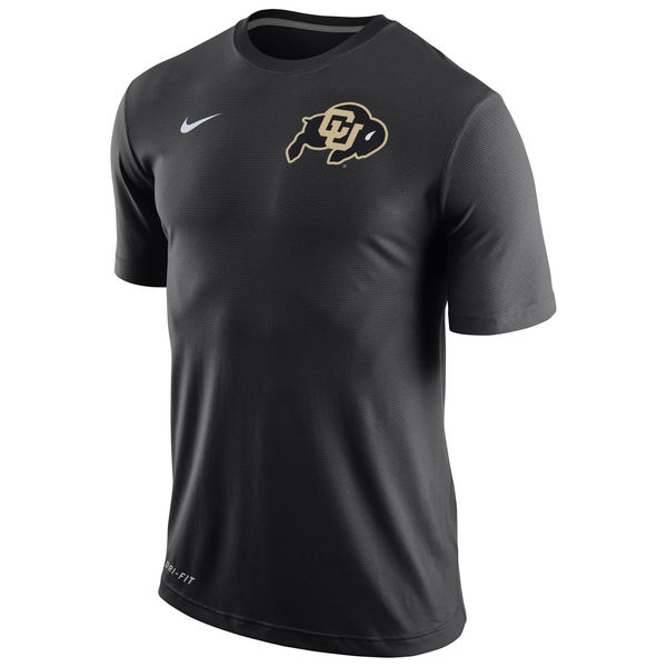 Colorado Buffaloes Nike Stadium Dri-Fit Touch T-Shirt Black