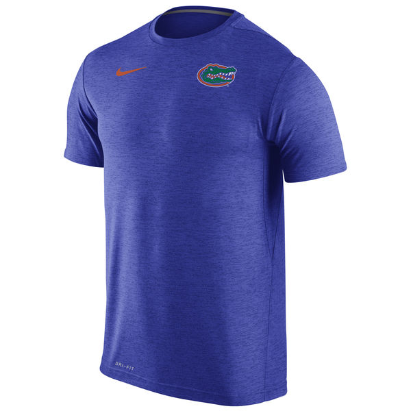 Florida Gators Nike Stadium Dri-Fit Touch T-Shirt Heather Royal