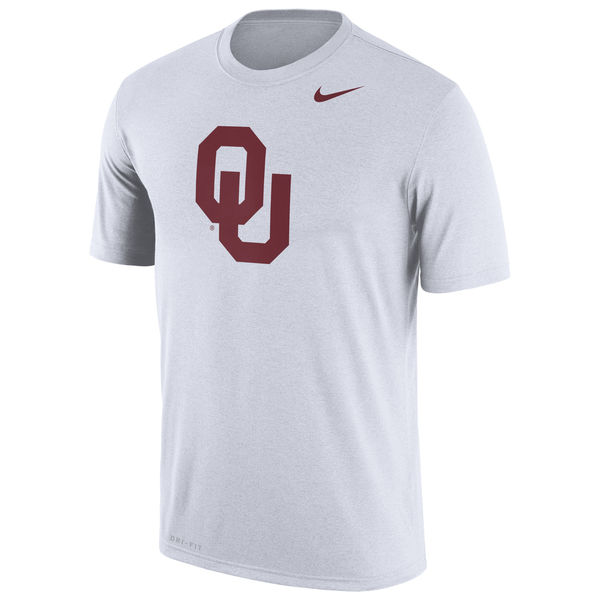 Oklahoma Sooners Nike Logo Legend Dri-Fit Performance T-Shirt White