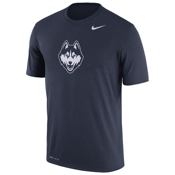 UConn Huskies Nike Logo Legend Dri-Fit Performance T-Shirt Navy
