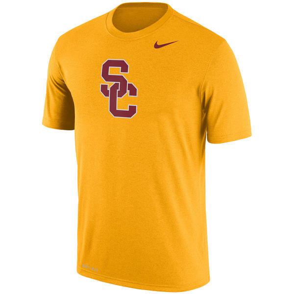 USC Trojans Nike Logo Legend Dri-Fit Performance T-Shirt Gold