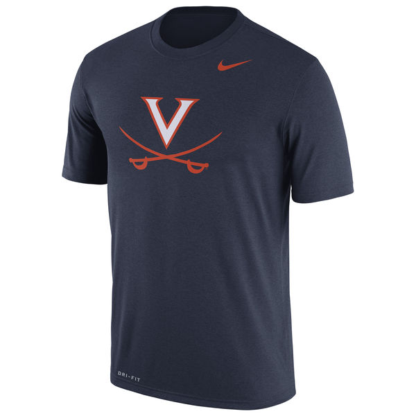 Virginia Cavaliers Nike Logo Legend Dri-Fit Performance T-Shirt Navy