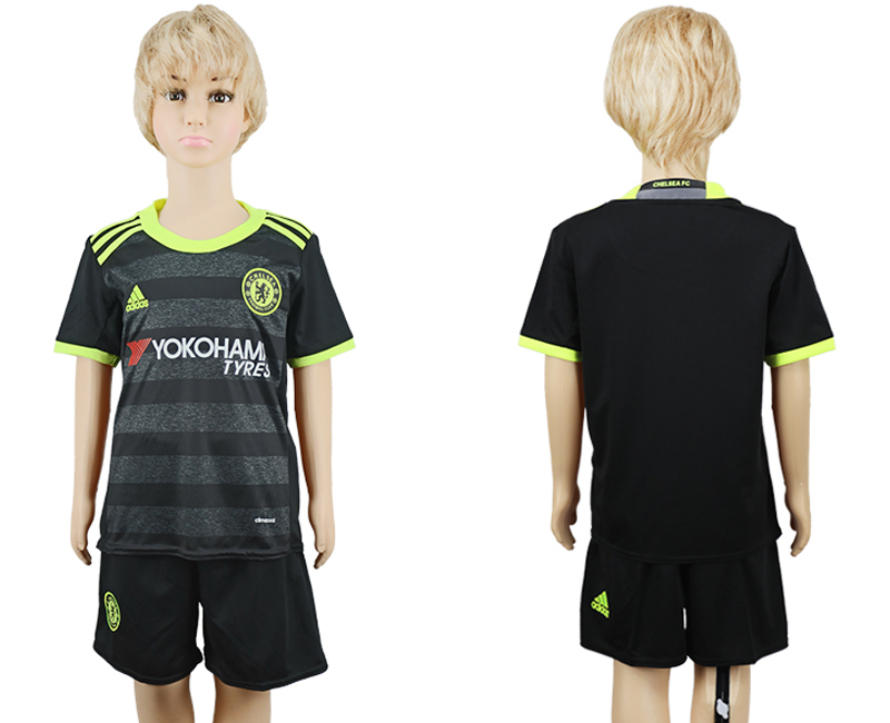 2016-17 Chelsea Away Youth Soccer Jersey