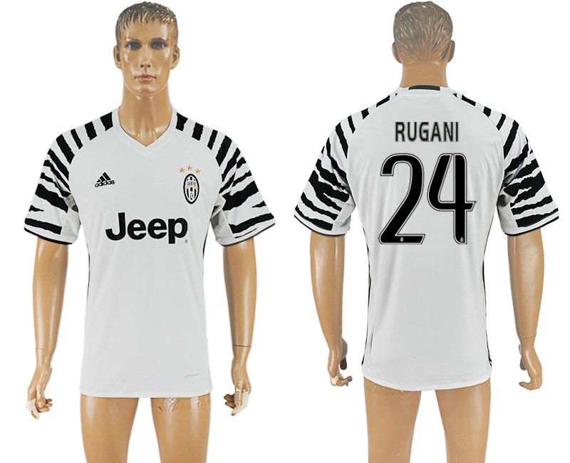 2016-17 Juventus 24 RUGANI Third Away Thailand Soccer Jersey