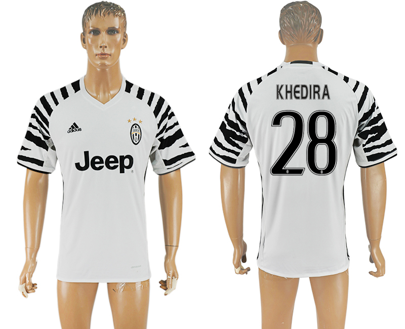 2016-17 Juventus 28 KHEDIRA Third Away Thailand Soccer Jersey 2016-17 Juventus 28 KHEDIRA Third Away Thailand Soccer Jersey