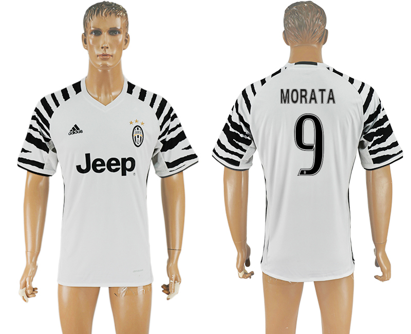 2016-17 Juventus 9 MORATA Third Away Thailand Soccer Jersey 2016-17 Juventus 9 MORATA Third Away Thailand Soccer Jersey
