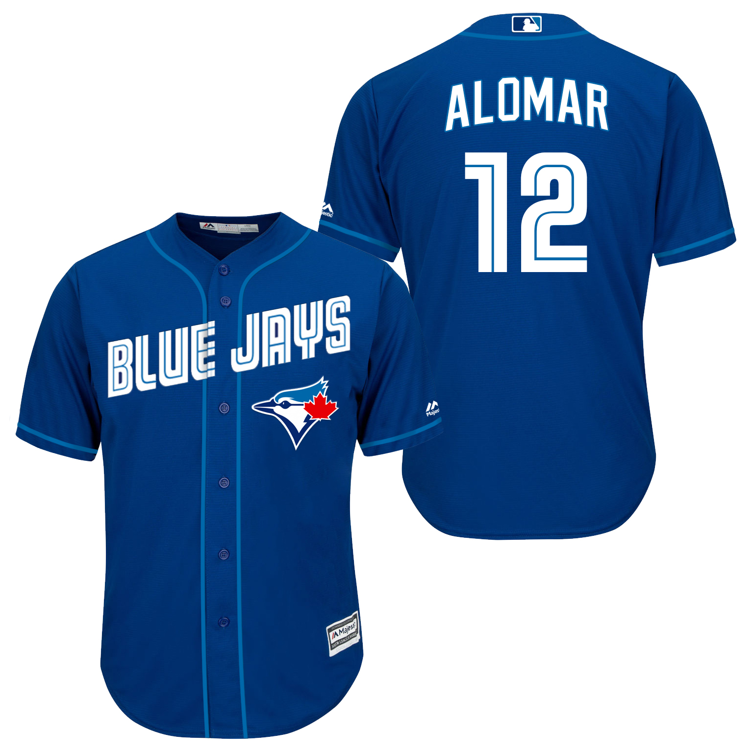 Blue Jays 12 Roberto Alomar Royal Blue New Cool Base Jersey