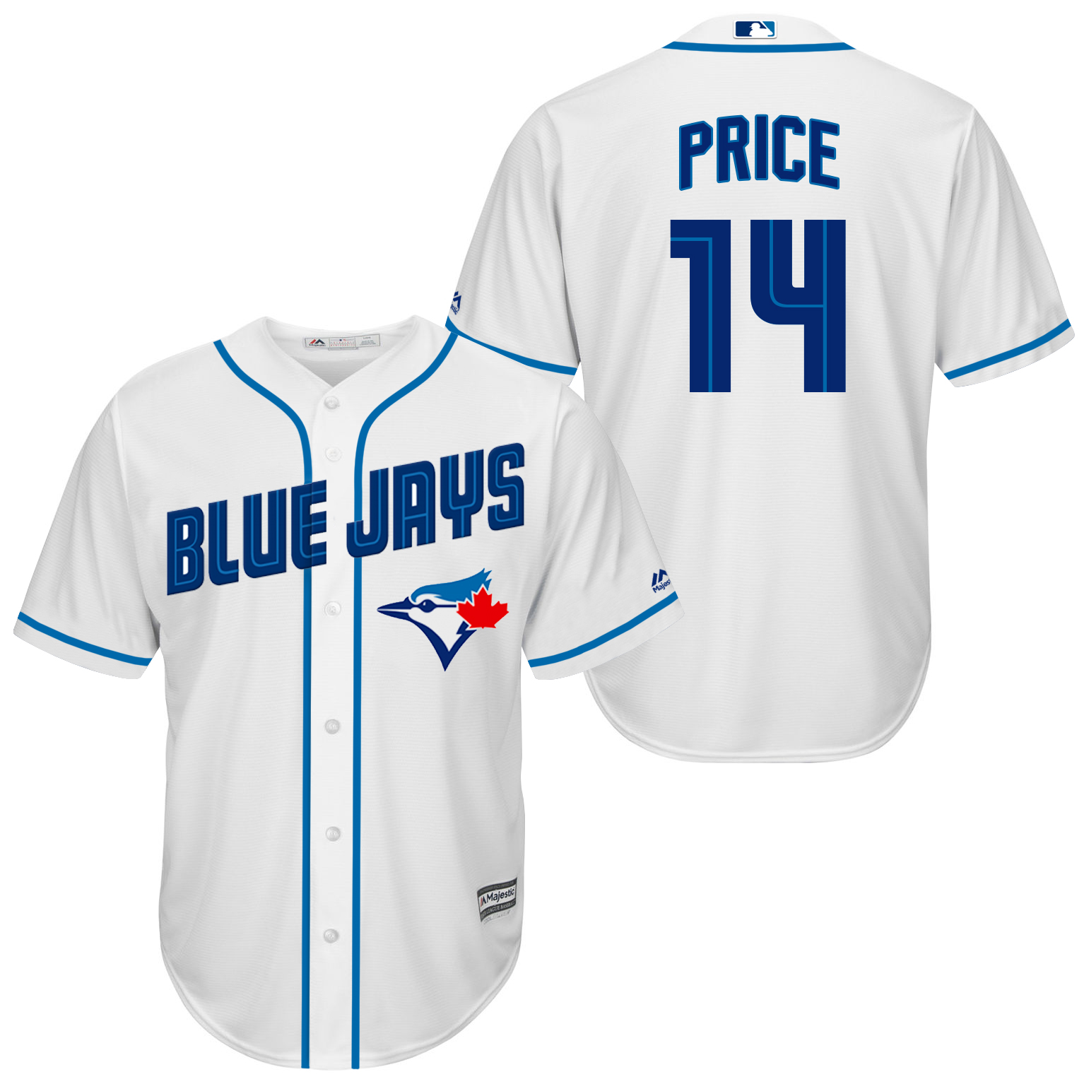 Blue Jays 14 David Price White New Cool Base Jersey Blue Jays 14 David Price White New Cool Base Jersey