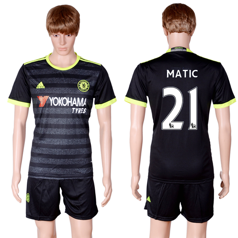 2016-17 Chelsea 21 MATIC Away Soccer Jersey