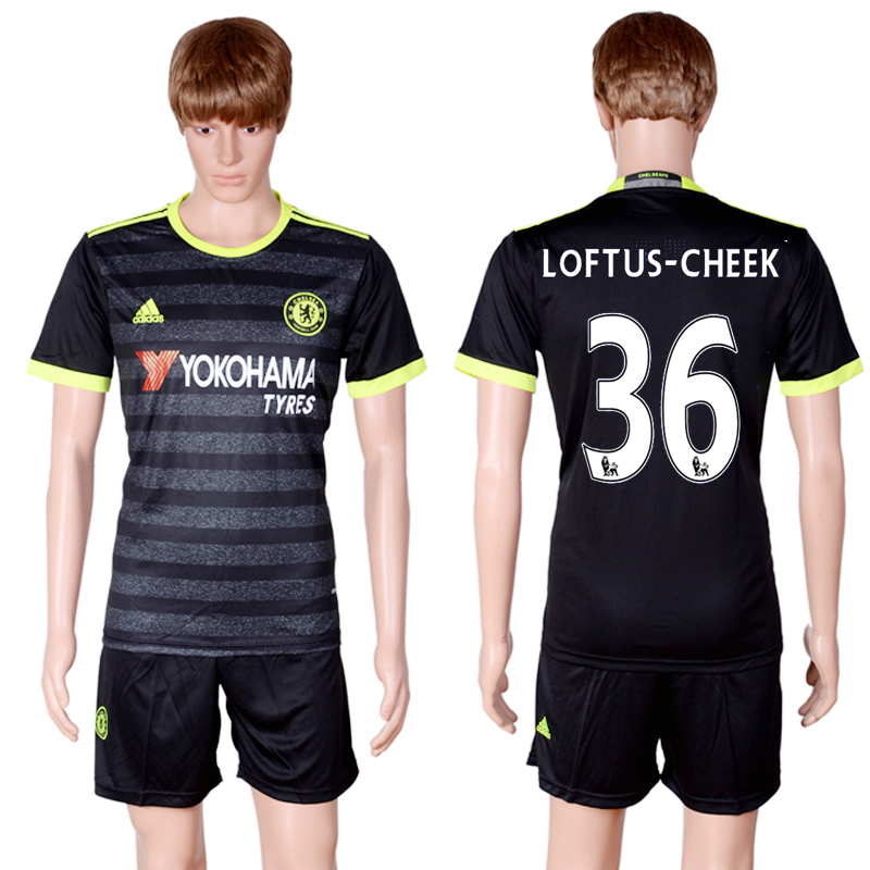 2016-17 Chelsea 36 LOFTUS CHEEK Away Soccer Jersey