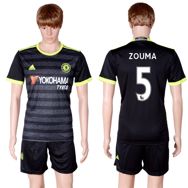 2016-17 Chelsea 5 ZOUMA Away Soccer Jersey