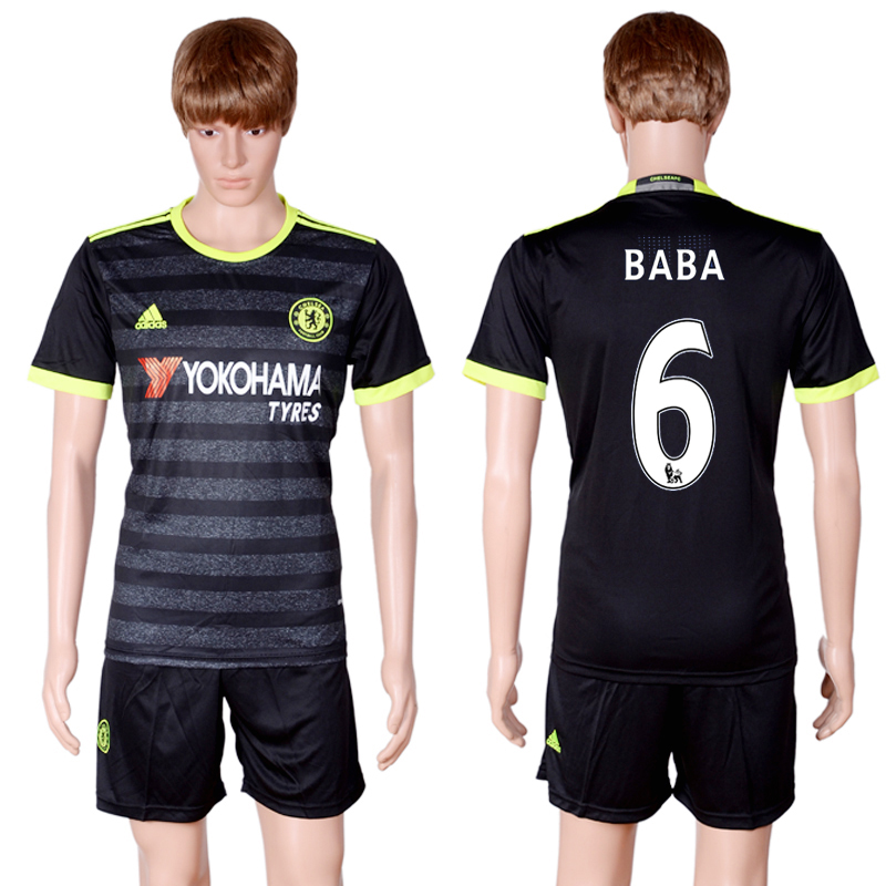 2016-17 Chelsea 6 BABA Away Soccer Jersey
