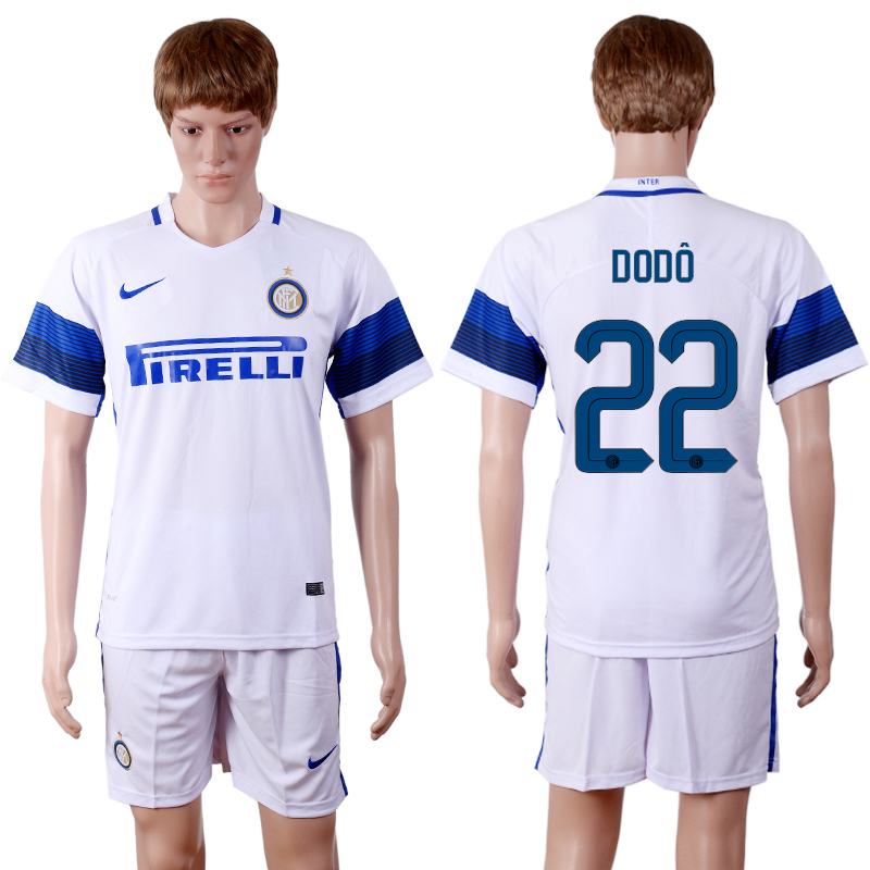 2016-17 Inter Milan 22 DODO Home Soccer Jersey