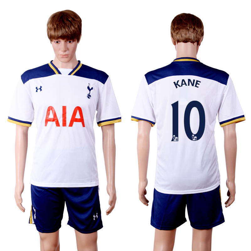 2016-17 Tottenham Hotspur 10 KANE Home Soccer Jersey