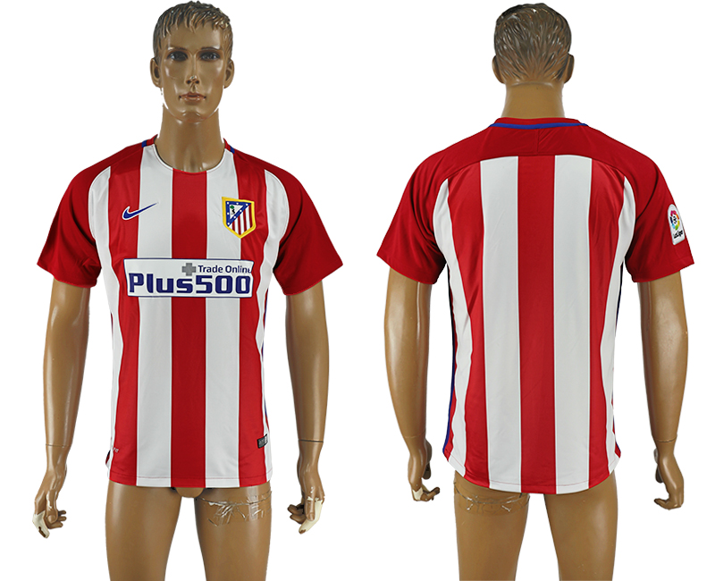 2016-17 Atletico Madrid Home Thailand Soccer Jersey