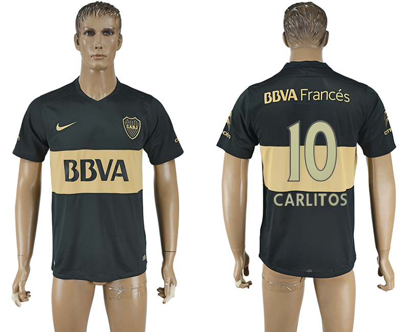 2016-17 Boca Juniors 10 CARLITOS Third Away Thailand Soccer Jersey 2016-17 Boca Juniors 10 CARLITOS Third Away Thailand Soccer Jersey