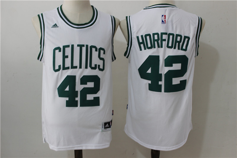 Celtics 42 Al Horford White Swingman Jersey - Click Image to Close