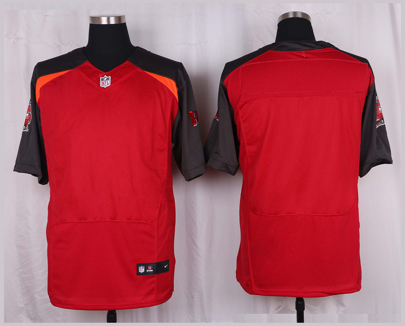 Nike Buccaneers Blank Red Elite Jersey
