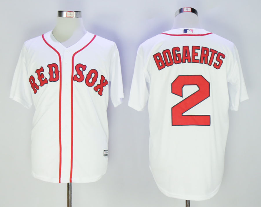 Red Sox 2 Xander Bogaerts White New Cool Base Jersey