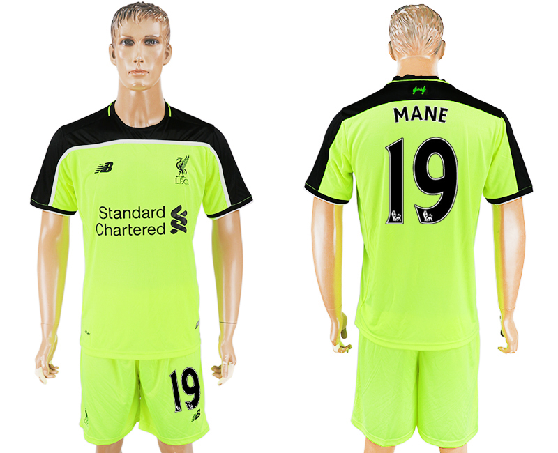 2016-17 Liverpool 19 MANE Third Away Soccer Jersey 2016-17 Liverpool 19 MANE Third Away Soccer Jersey