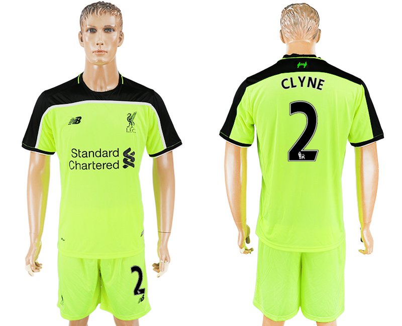 2016-17 Liverpool 2 CLYNE Third Away Soccer Jersey 2016-17 Liverpool 2 CLYNE Third Away Soccer Jersey