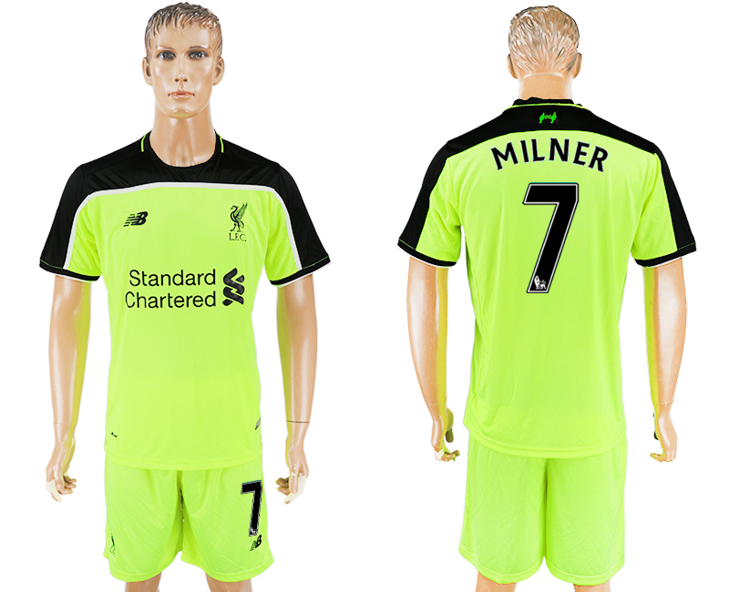 2016-17 Liverpool 7 MILNER Third Away Soccer Jersey 2016-17 Liverpool 7 MILNER Third Away Soccer Jersey