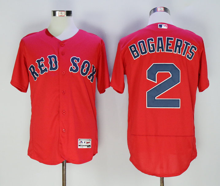 Red Sox 2 Xander Bogaerts Red Flexbase Jersey