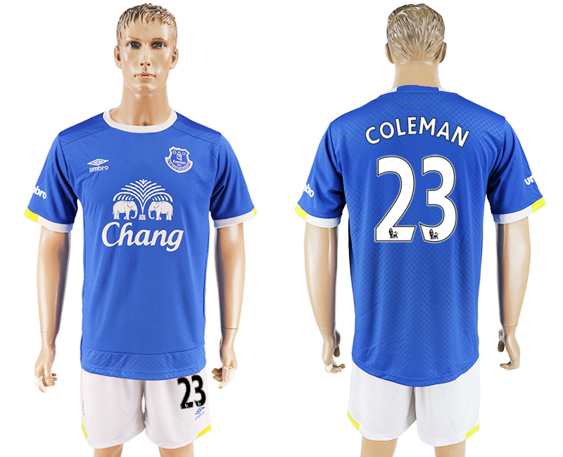 2016-17 Everton FC 23 COLEMAN Home Soccer Jersey 2016-17 Everton FC 23 COLEMAN Home Soccer Jersey