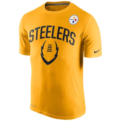Pittsburgh Steelers Nike Legend Icon Performance T-Shirt Gold