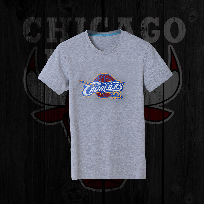 Cavaliers Fresh Logo Grey Men's Short Sleeve T-Shirt - Click Image to Close