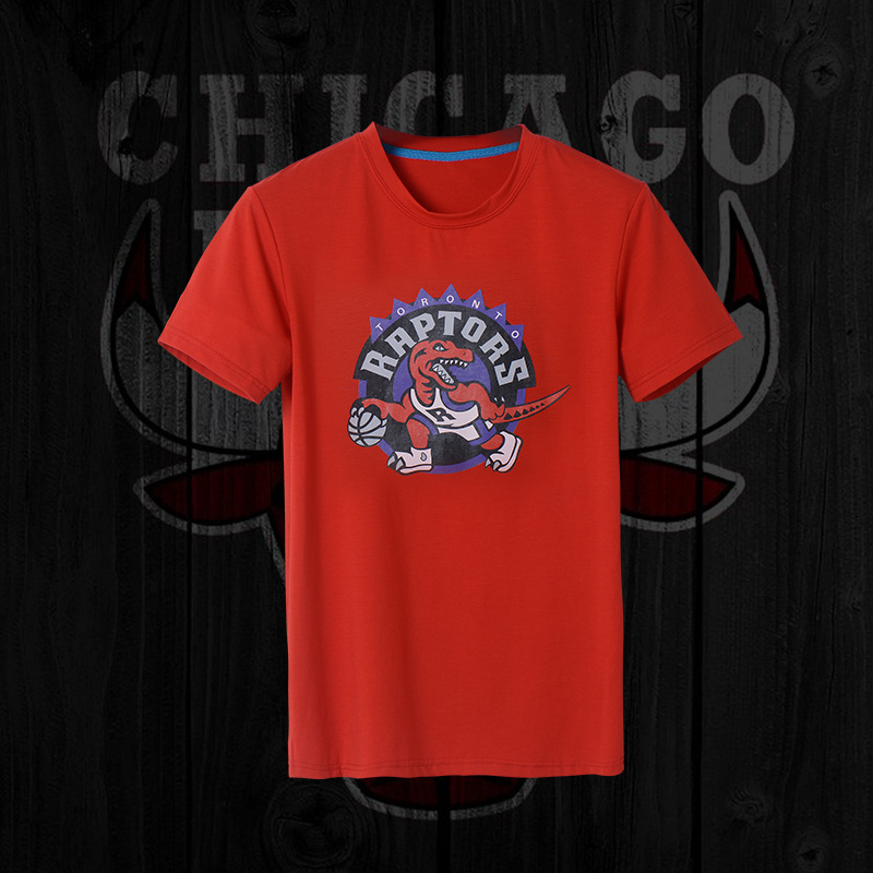 Raptors Fresh Logo Red Men's Short Sleeve T-Shirt