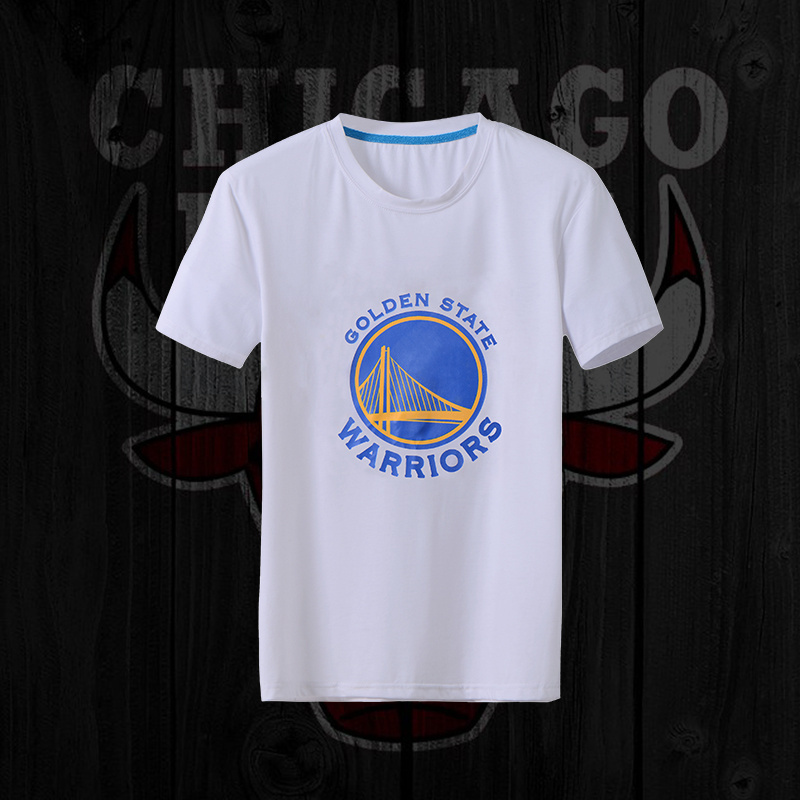 Warriors Fresh Logo White Men's Short Sleeve T-Shirt