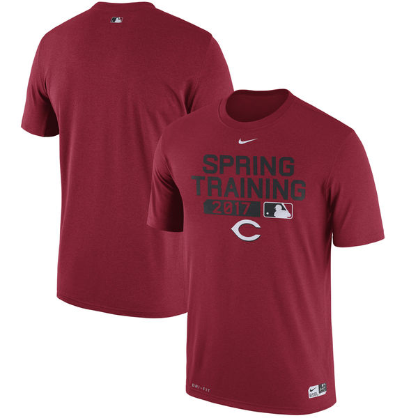 Men's Cincinnati Reds Nike Red Authentic Collection Legend Team Issue Performance T-Shirt