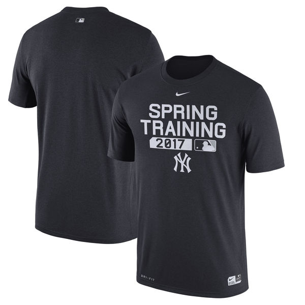 Men's New York Yankees Nike Black Authentic Collection Legend Team Issue Performance T-Shirt