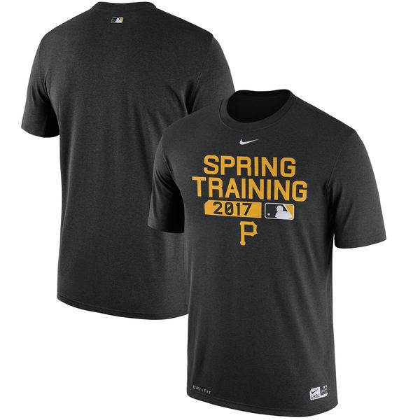 Men's Pittsburgh Pirates Nike Black Authentic Collection Legend Team Issue Performance T-Shirt