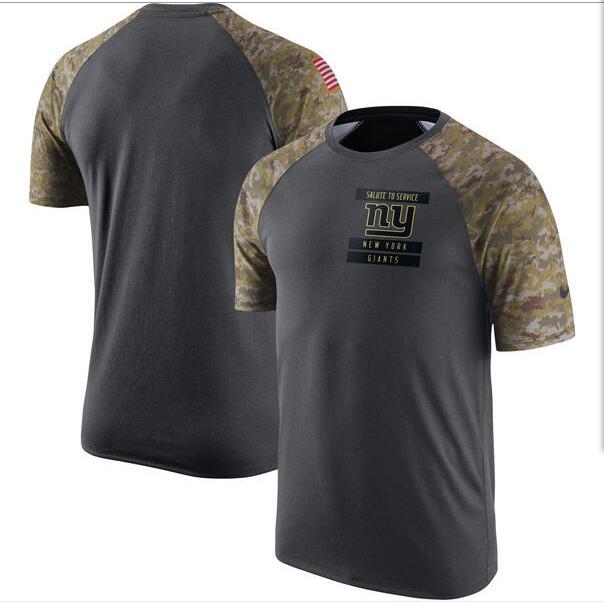 NY Giants Anthracite Salute to Service Men's Short Sleeve T-Shirt