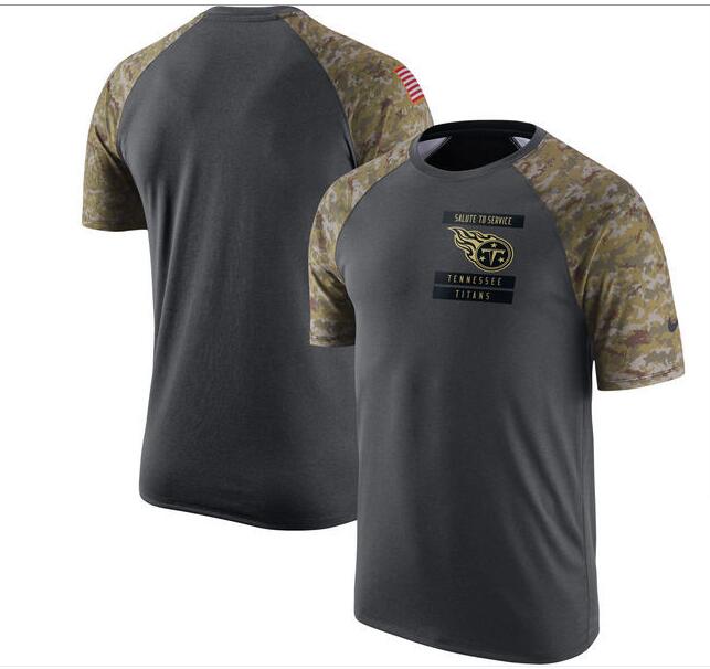 Titans Anthracite Salute to Service Men's Short Sleeve T-Shirt - Click Image to Close