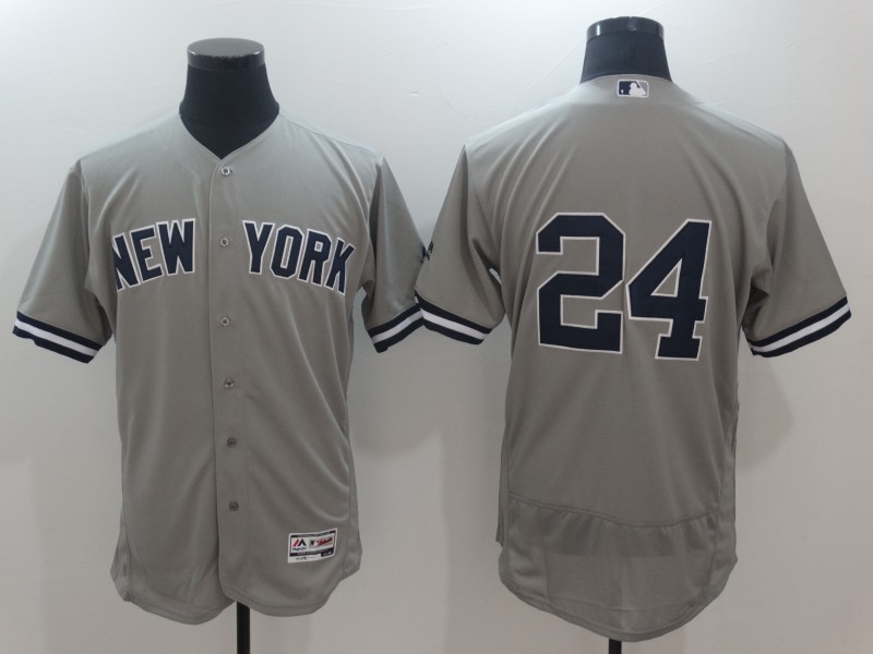 Yankees 24 Gary Sanchez Grey Flexbase Jersey