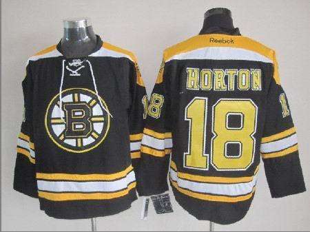 Bruins 18 Horton Black New Jerseys