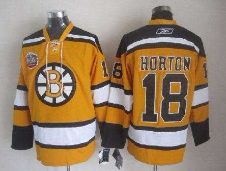 Bruins 18 Horton Yellow Winter Classic Jerseys