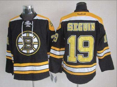 Bruins 19 Seguin Black New Jerseys