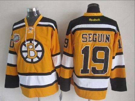 Bruins 19 Seguin Yellow Jerseys