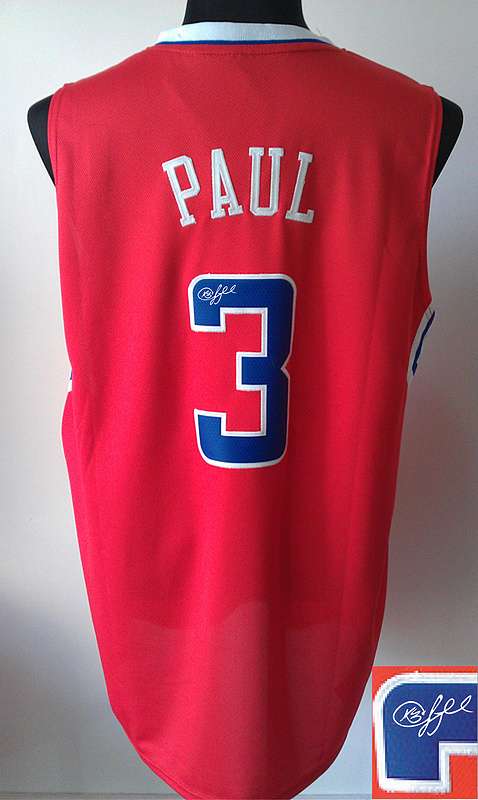 Clippers 3 Paul Red Signature Edition Jerseys