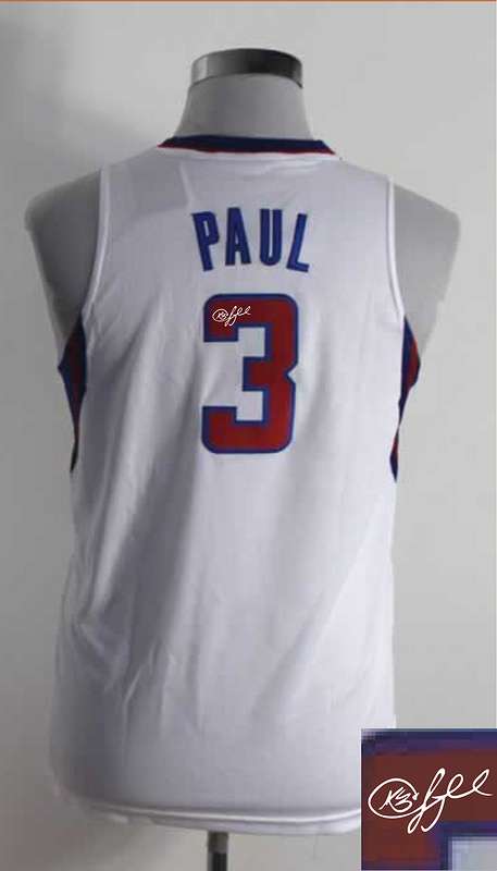 Clippers 3 Paul White Signature Edition Women Jerseys